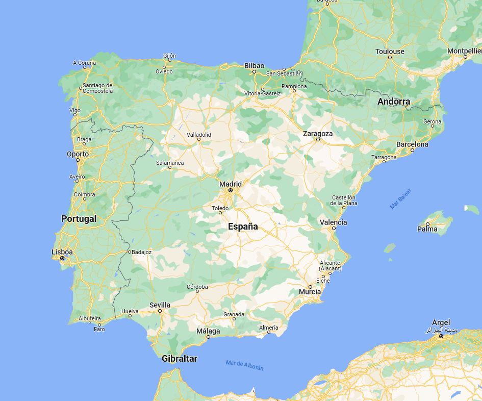 Mapa de España